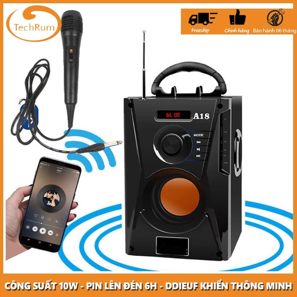 Loa Karaoke Bluetooth Di Động, Loa Kẹo Kéo Mini Bluetooth K500,K600 Âm Thanh Cực Hay, Bass Siêu Trầm