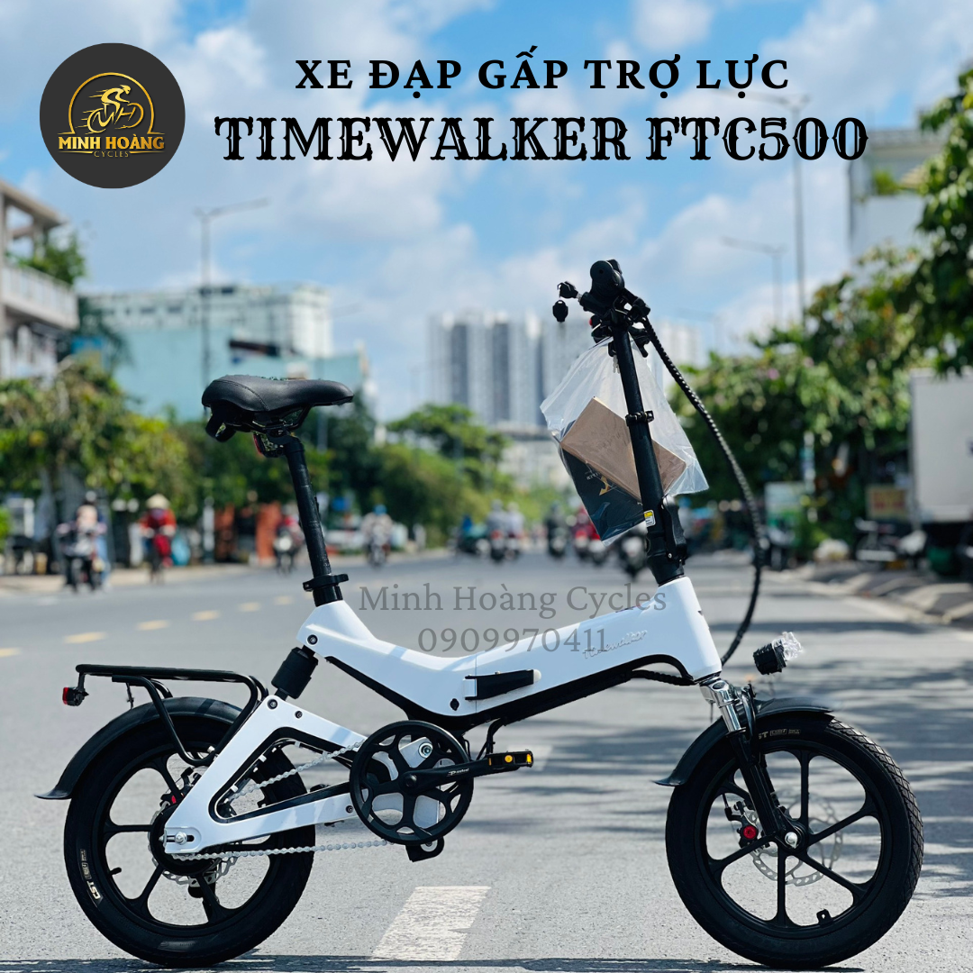 XE ĐẠP TRỢ LỰC ĐIỆN TIMEWALKER FTC500 FUHACHI