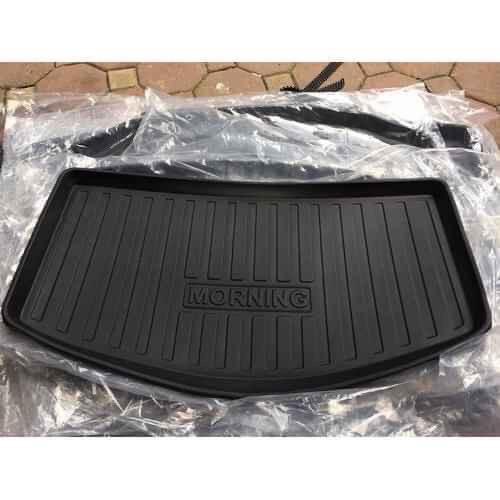 Lót cốp KIA Morning theo xe 2018-2020, nhựa TPO cao cấp