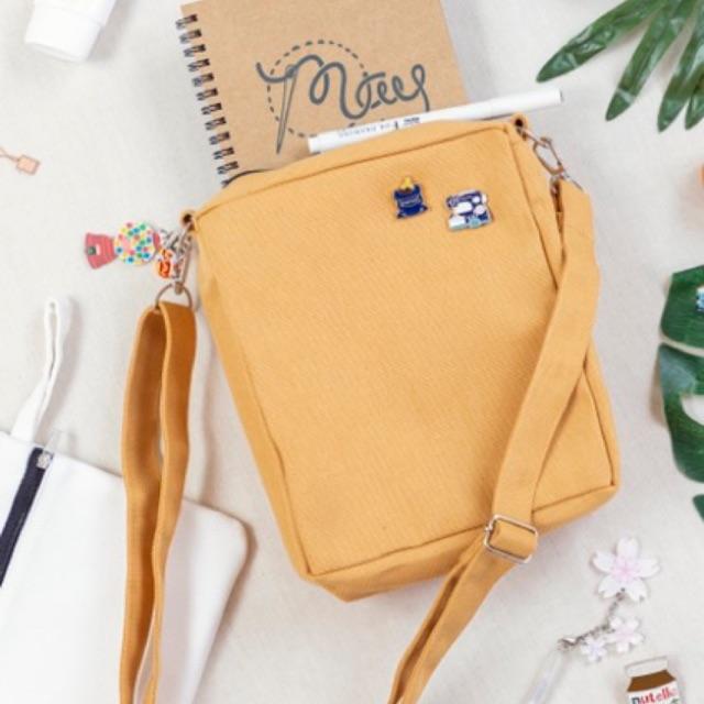 Túi vải chéo hộp (S) - May's Tote Bag