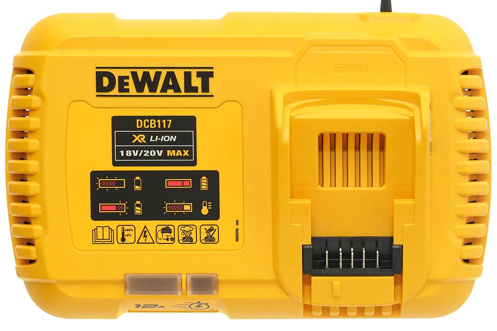 BỘ SẠC PIN 10.8-18V DEWALT DCB117-KR - HÀNG CHÍNH HÃNG