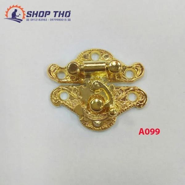 Bộ khóa hộp giả cổ A099: KT 38*29mm