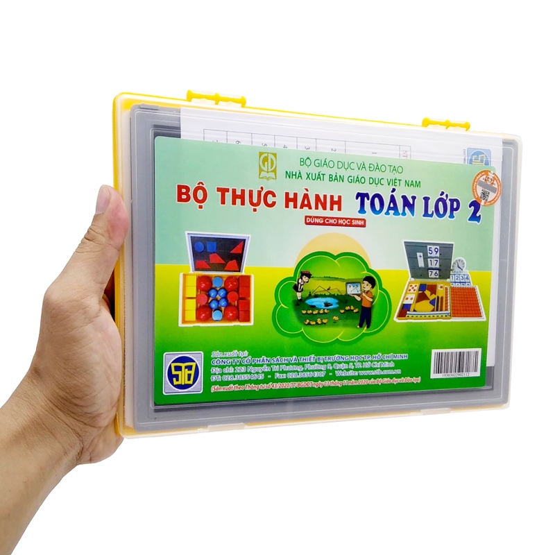 Bộ 2 Hộp Thực Hành Toán Lớp 2