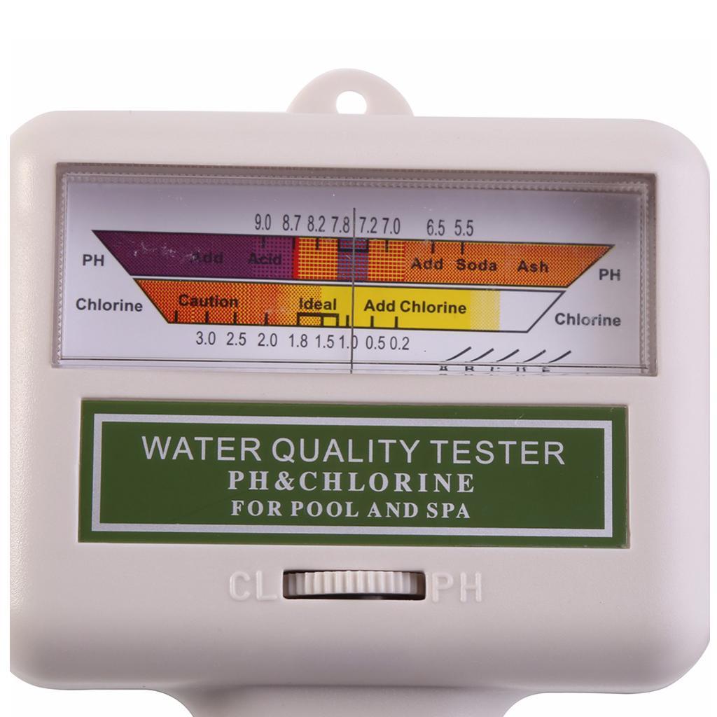 Digital Water Quality Tester Meter PH Chlorine Swimming Pool Tester