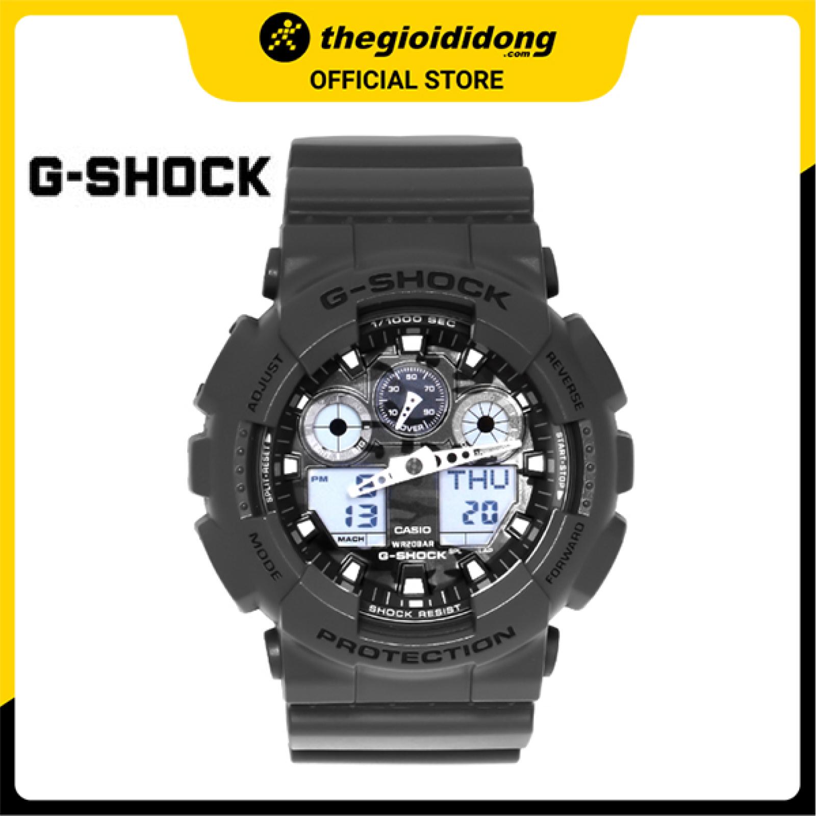 Đồng hồ Nam G-Shock GA-100CF-8ADR - Hàng chính hãng