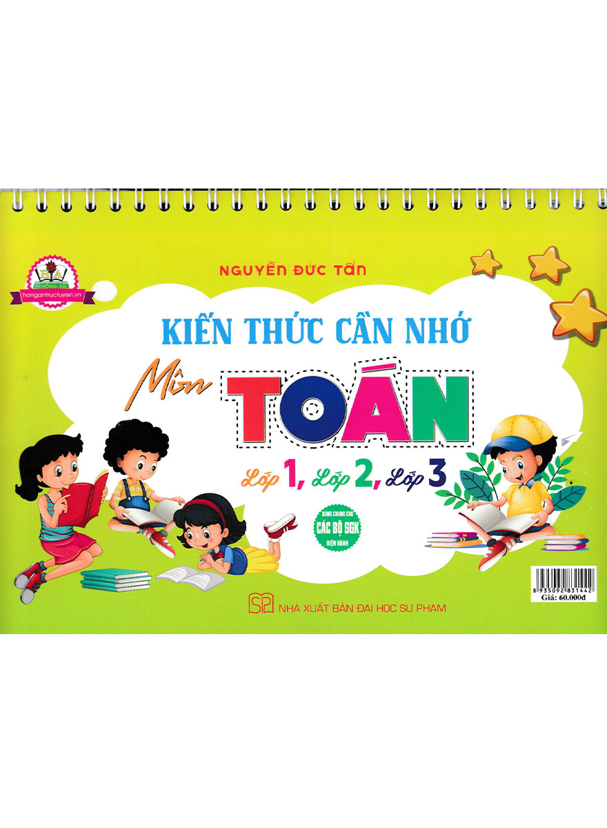 Bộ Lịch Kiến Thức Cần Nhớ Môn Toán Lớp 1, Lớp 2, Lớp 3 (Dùng Chung Các Bộ SGK Hiện Hành) - HA