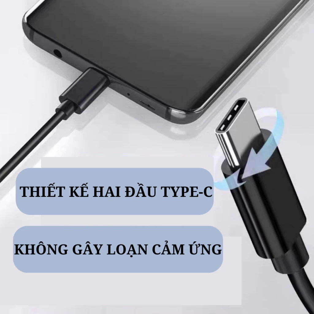 Bộ Sạc nhanh 25w samsung tương thích với Samsung chân cắm Type C kèm dây sạc nhanh Type C - miếng lót chuột