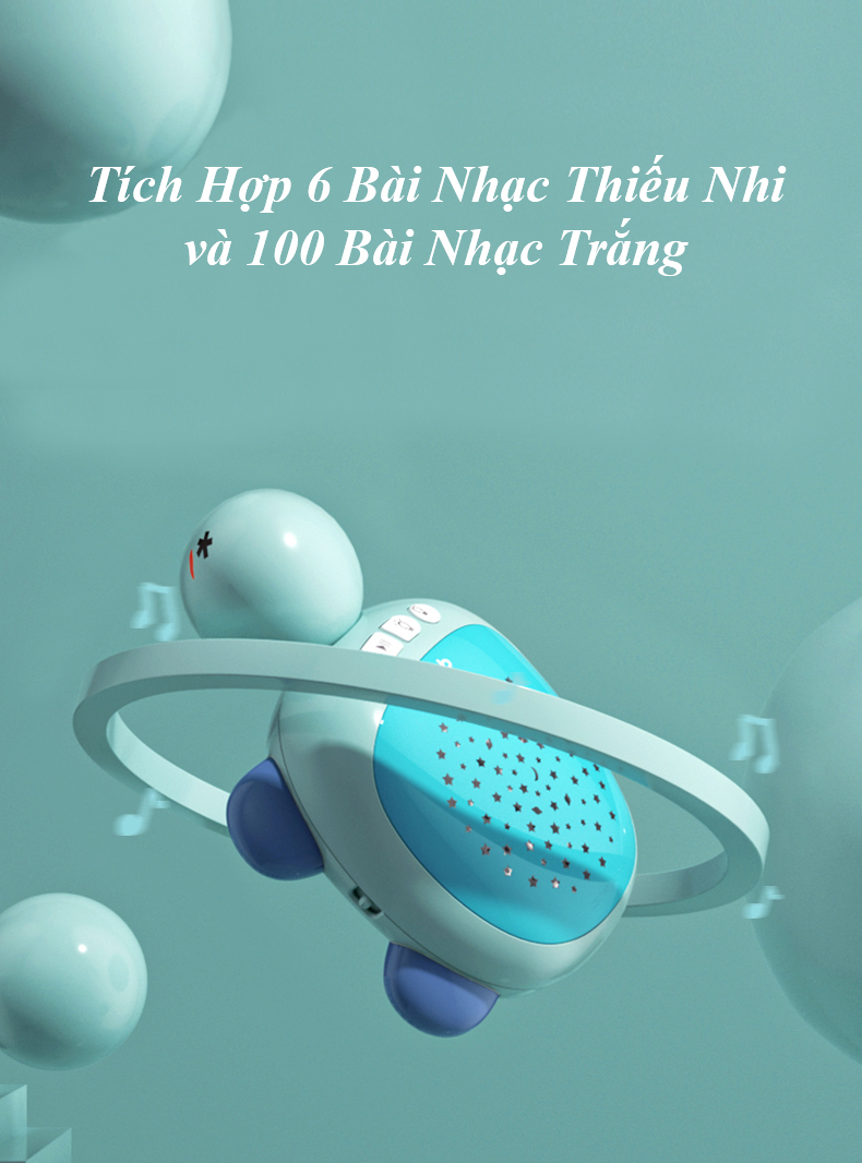 Rùa Ru Ngủ Phát Ánh Sáng, Nhạc Trắng - KUB