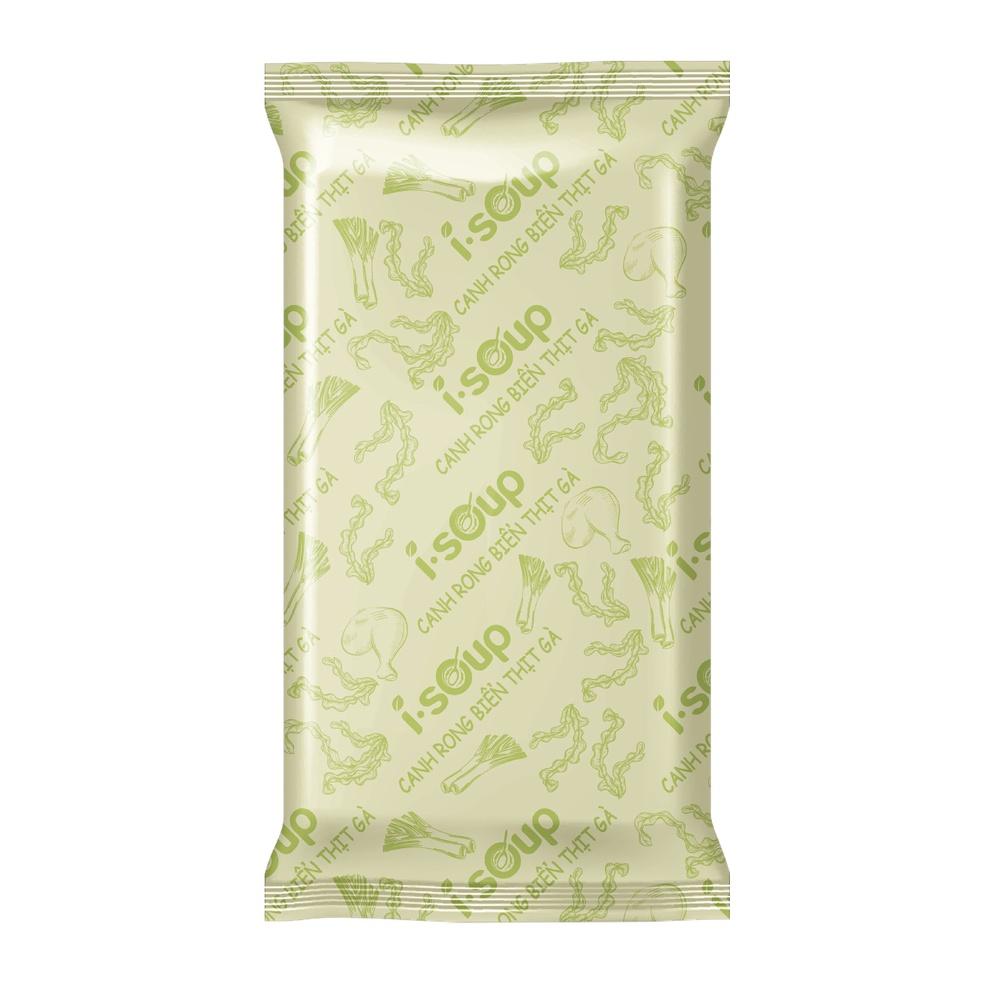 Canh rong biển thịt gà ăn liền I-Soup 42g -Canh sấy lạnh công nghệ Nhật Bản