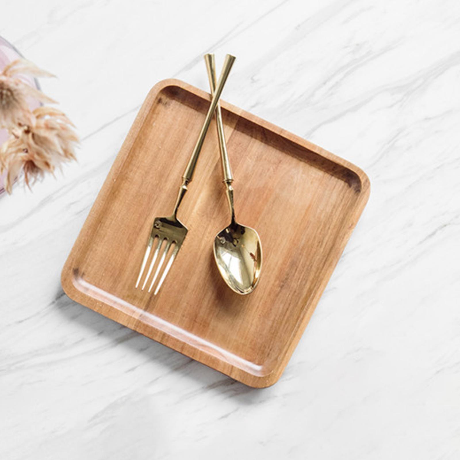 Bread Vegetable Trays Wooden Platter Fruit Cookie Platter