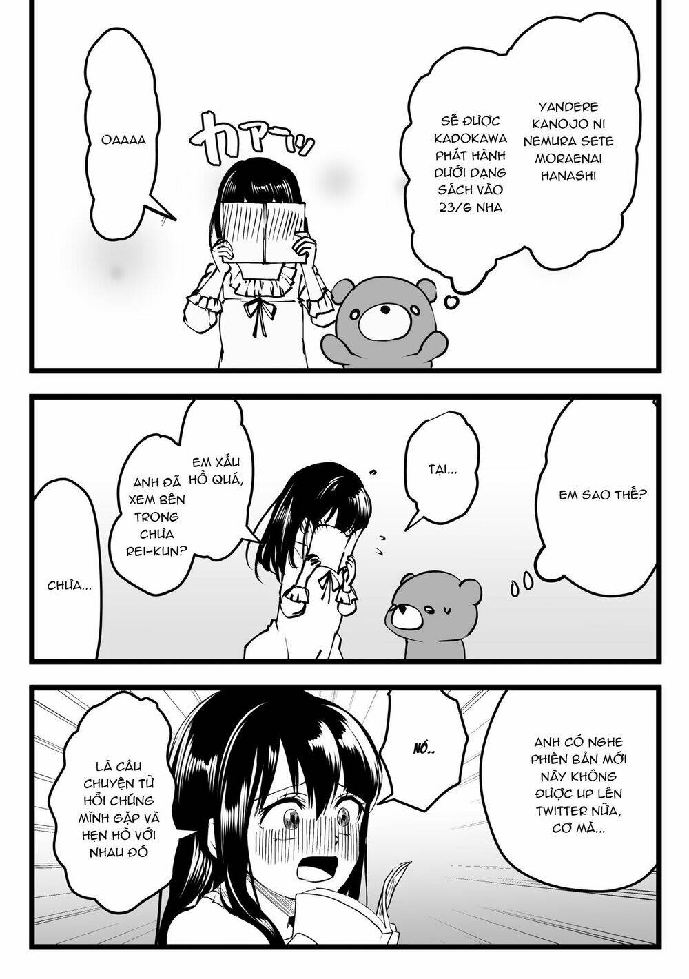 cô bạn gái yandere của tôi sẽ không để tôi yên nghỉ chapter 36.5 2