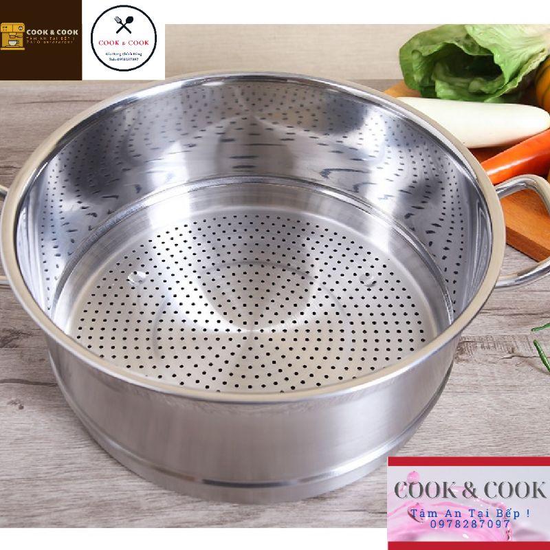 Ngăn Xửng Hấp Inox 430 Size 24, 26, 28, 30, 32 hấp xôi, thực phẩm, đồ xôi inox