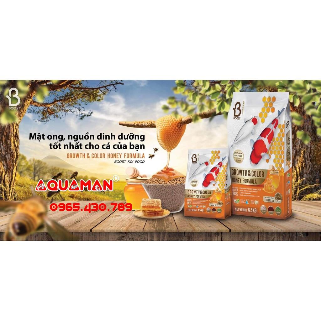 Cám Bost Koi boost koi Muscle Growth and Color Honey Formula bao 6,5kg pp bởi sakura koi