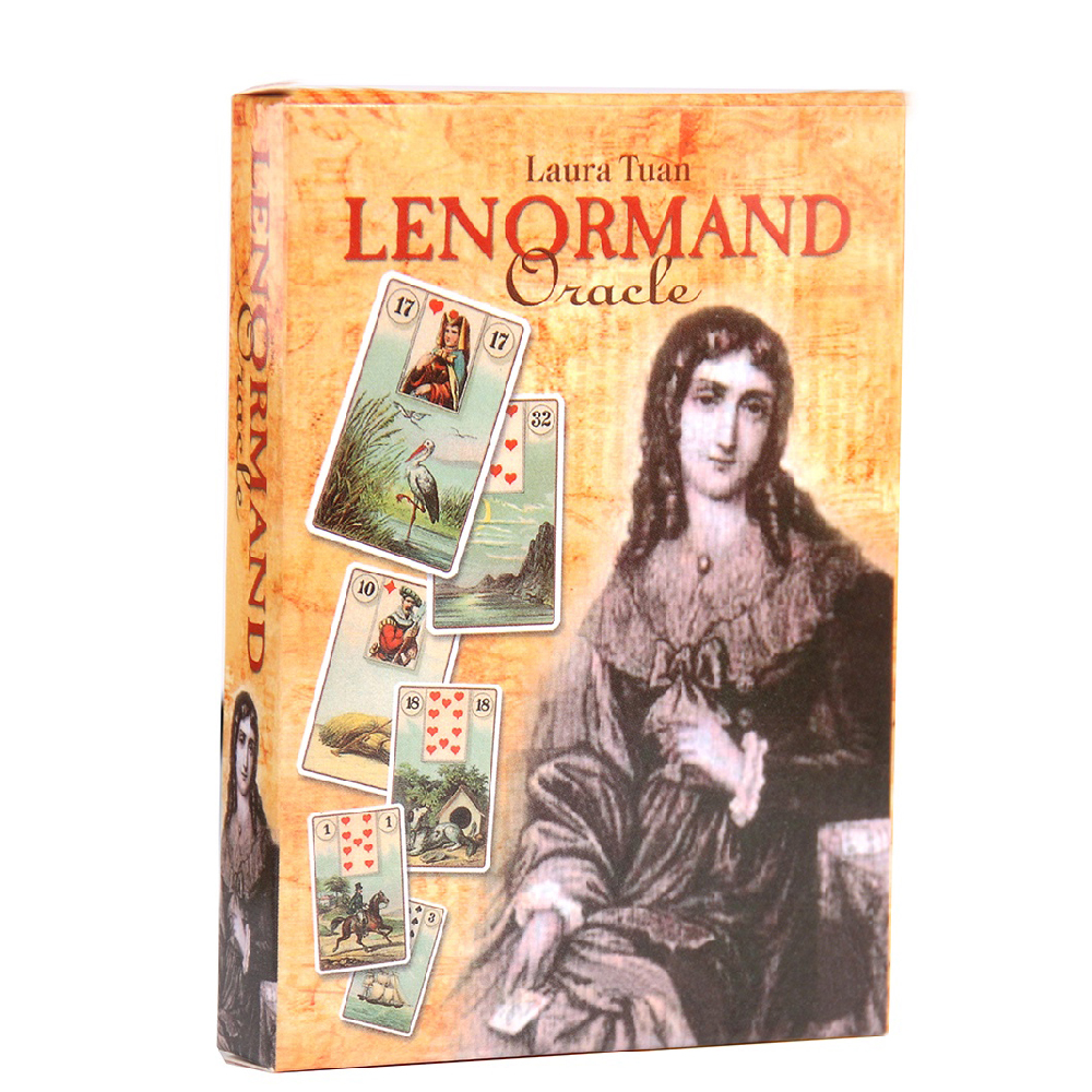 Bộ Bài Laura Tuan Lenormand Oracle Tặng Đá Thanh Tẩy