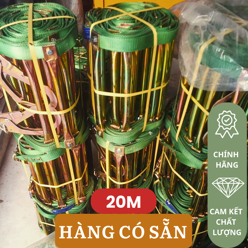 Thang dây thoát hiểm 20M chống cháy dùng chung cư nhà cao tầng