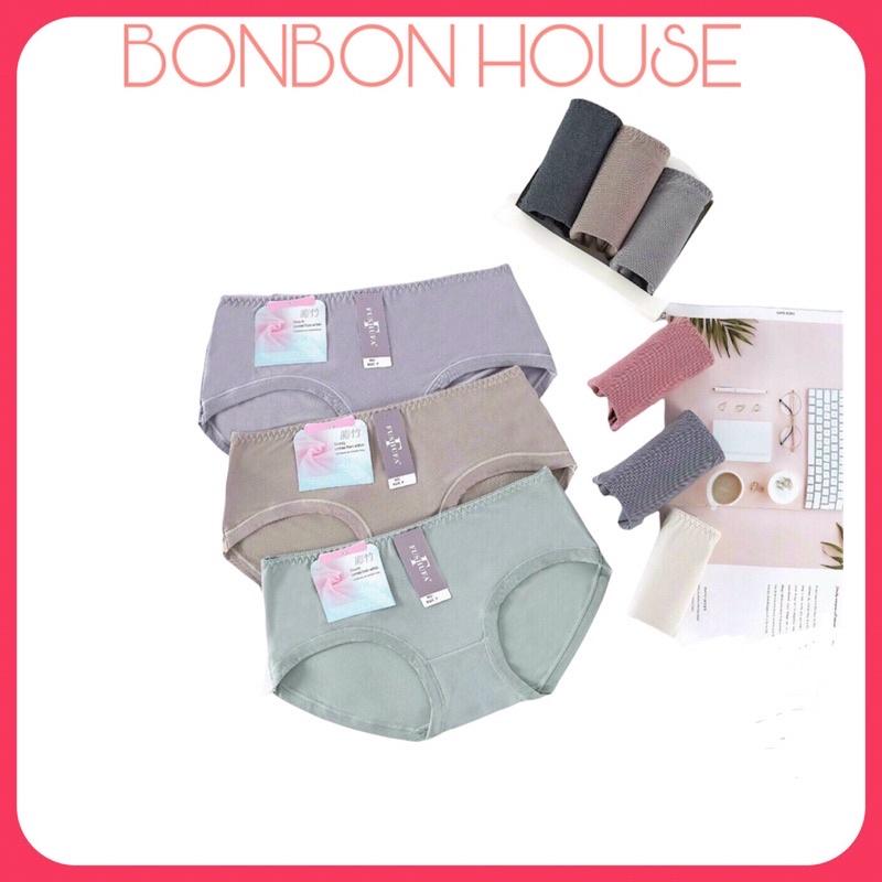 Quần Lót Nữ Thun Cotton Muối Tiêu Nhẹ Cao Cấp