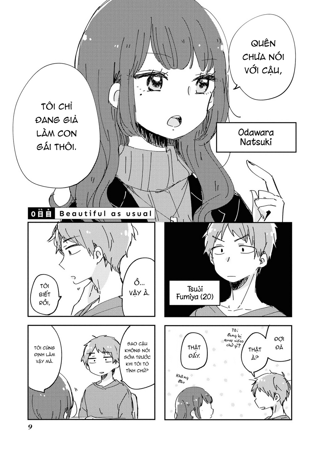 natsuki-kun vẫn xinh đẹp như mọi khi chapter 0 1