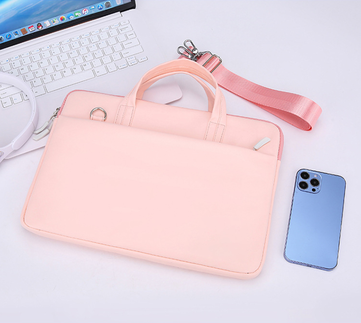 Túi chống sốc laptop surface, túi công sở nam nữ đeo chéo cặp đựng laptop