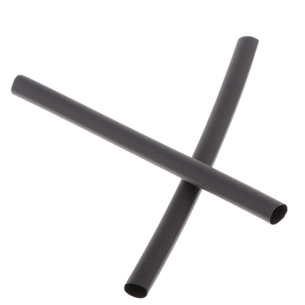 10 Pieces Heat Shrink Tubing Tube Sleeving Wrap Wire Cable Kit 4.5mm Black