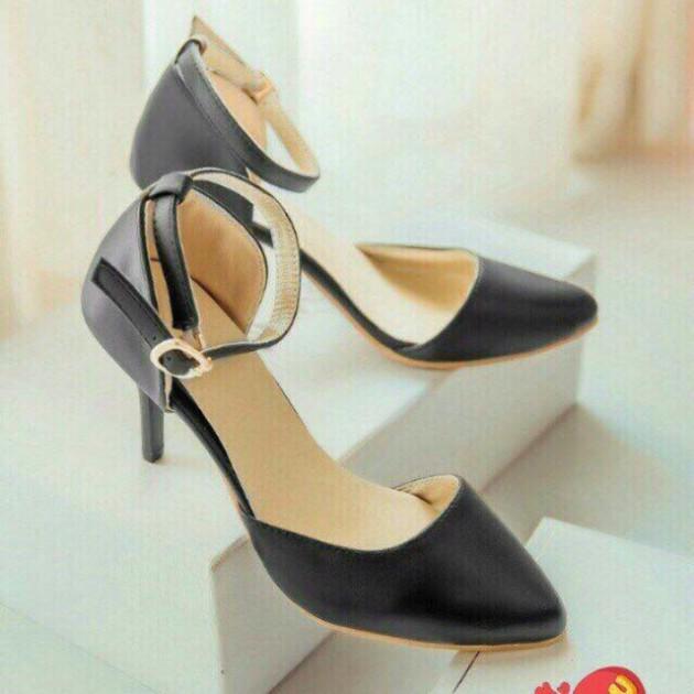 Giày Cao Gót 8p Bít Mũi