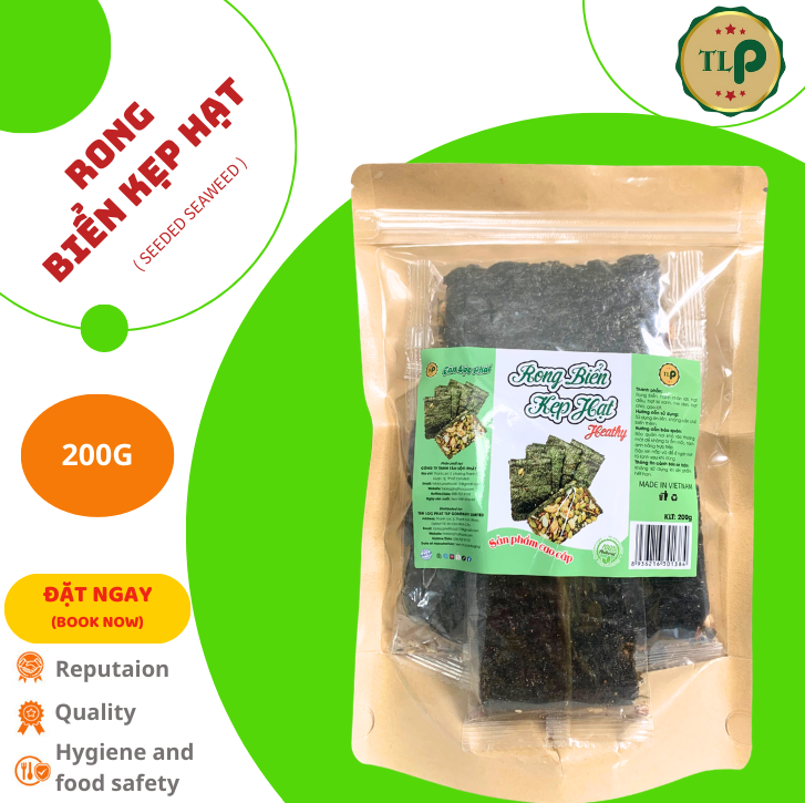 RONG BIỂN KẸP HẠT TÂN LỘC PHÁT BỊCH 200G