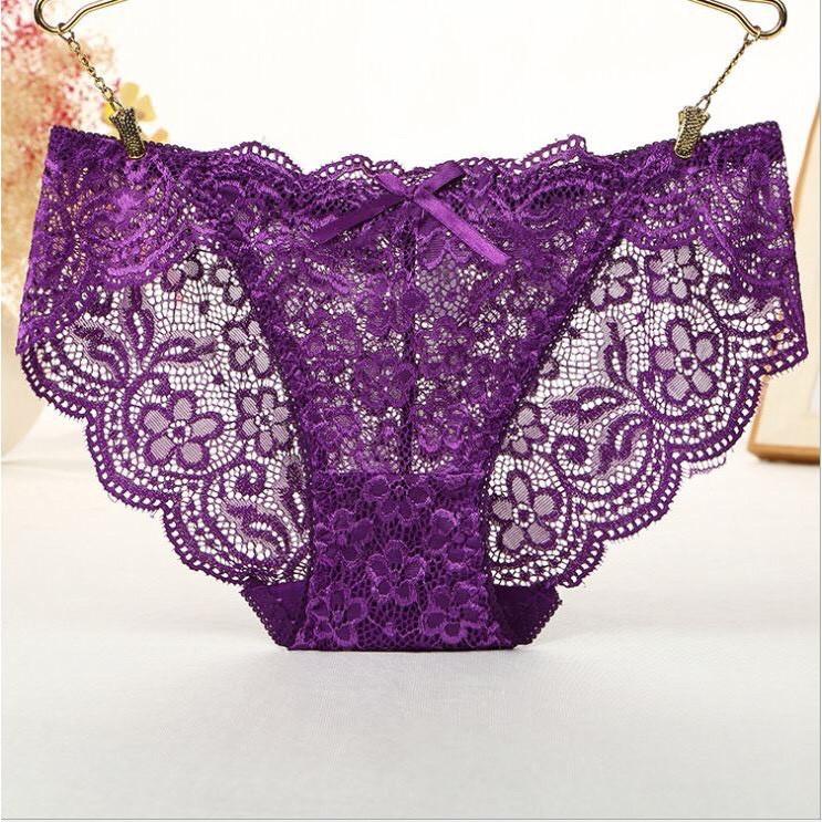 Quần lót nữ nơ ren sexy gợi cảm cao cấp FreeShip50K Quần chip ren nữ nơ mềm mại xuyên thấu gợi cảm