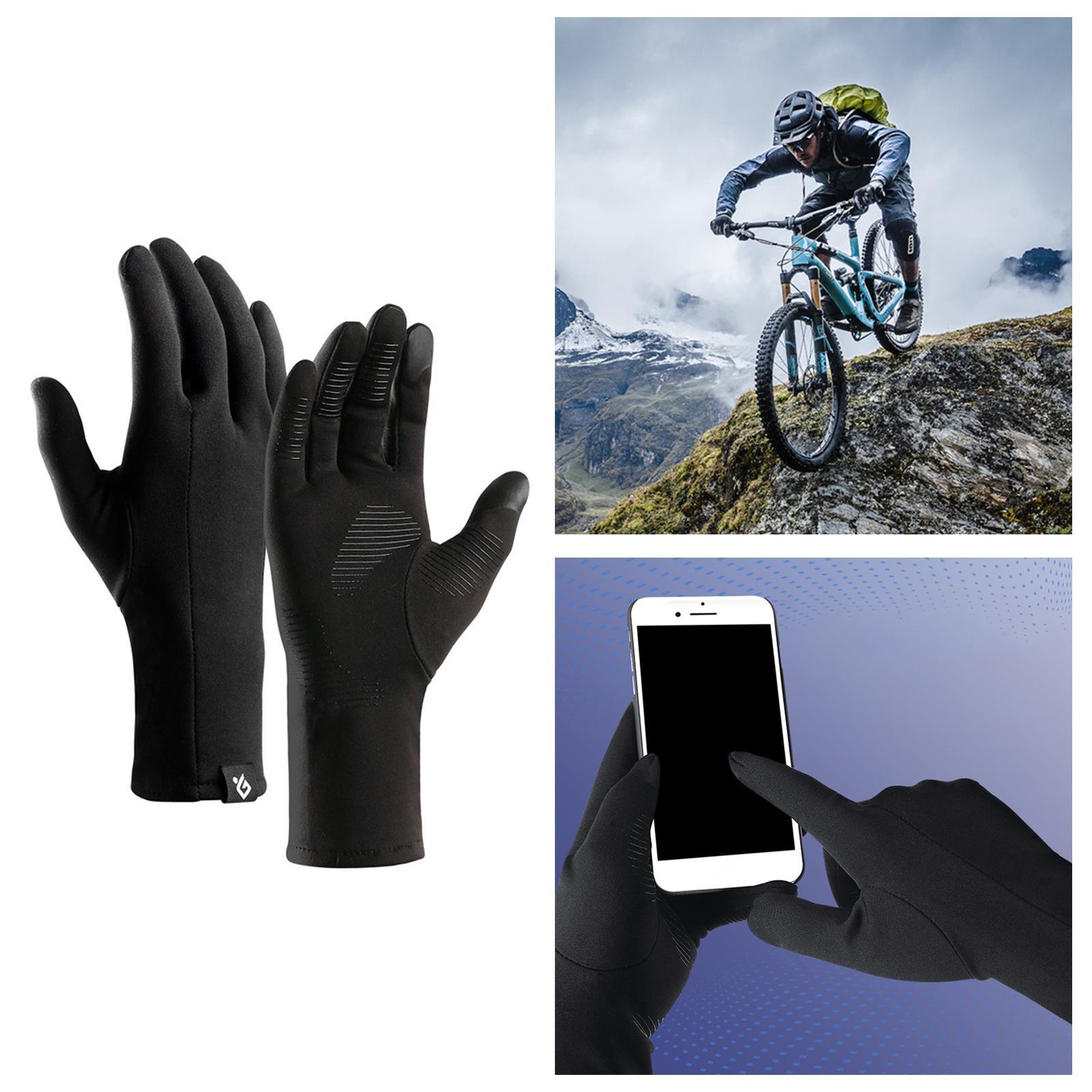 Windproof Mens Gloves Non-Slip Touchscreen Motorcycle Cycling Climbing