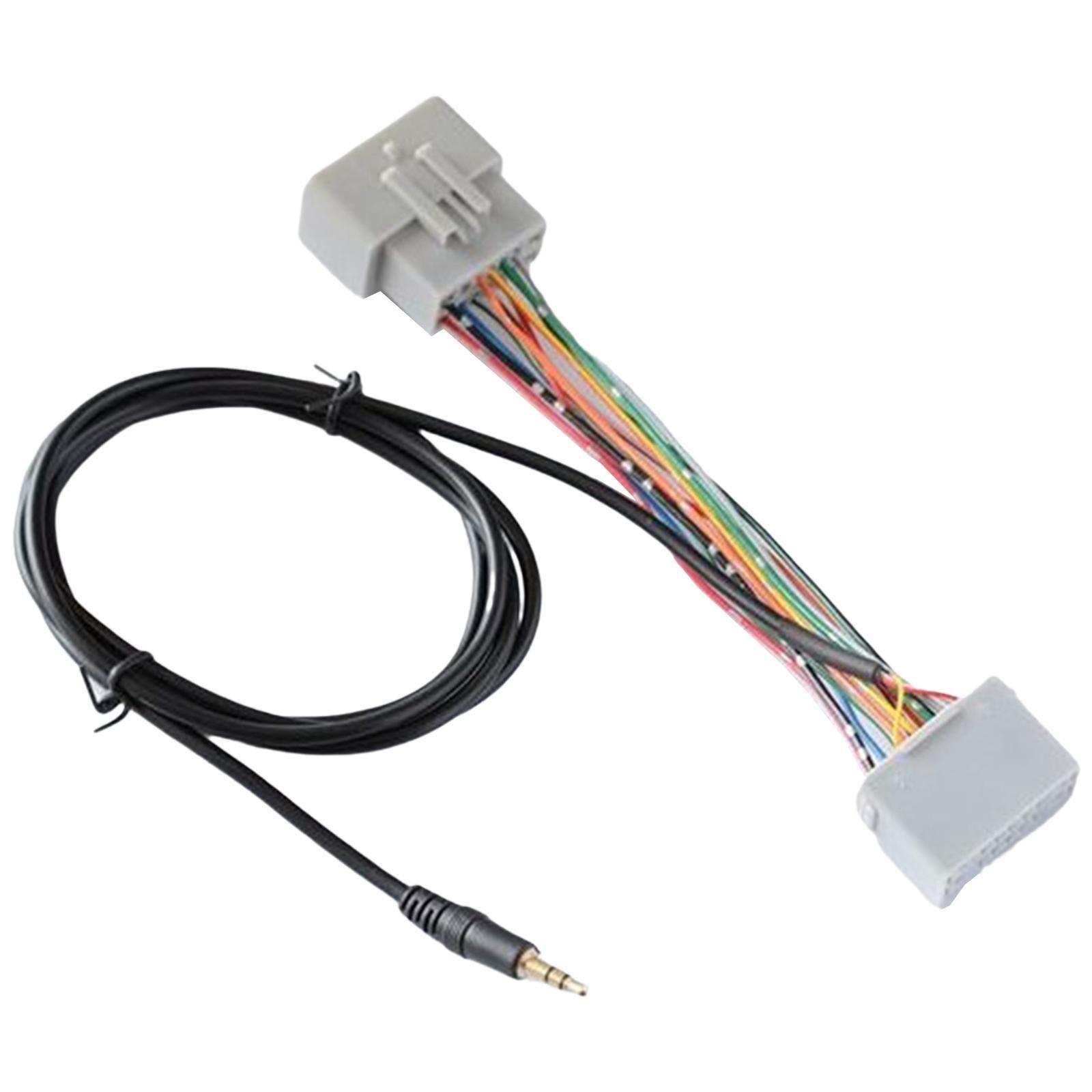 Car AUX Wiring Radio Plug Cable/ Bluetooth Adapter/ AUX Amplifier Filter /Car Audio Receiver Fits for Volvo