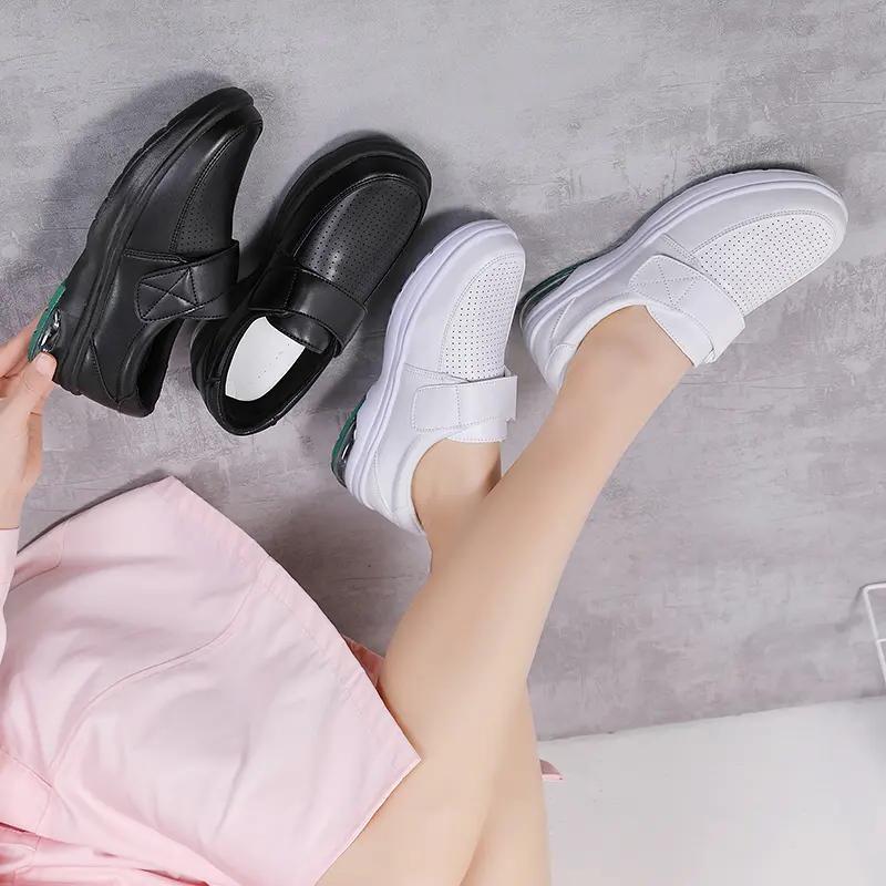 Phong cách giày nhỏ màu trắng mới nhất giày hợp thời trang Giày đôi Hàn Quốc xu hướng giày thường mới
