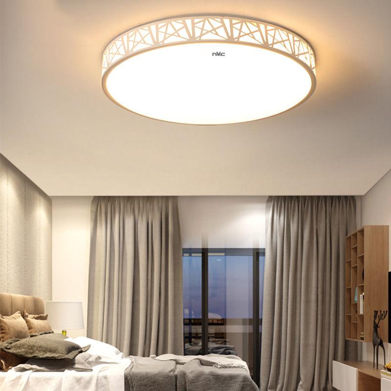 Khuyến mại NVC chiếu sáng đèn led âm trần đèn phòng khách đơn giản hiện đại hai phòng ngủ một phòng đèn khí quyển kết hợp gói toàn bộ ngôi nhà