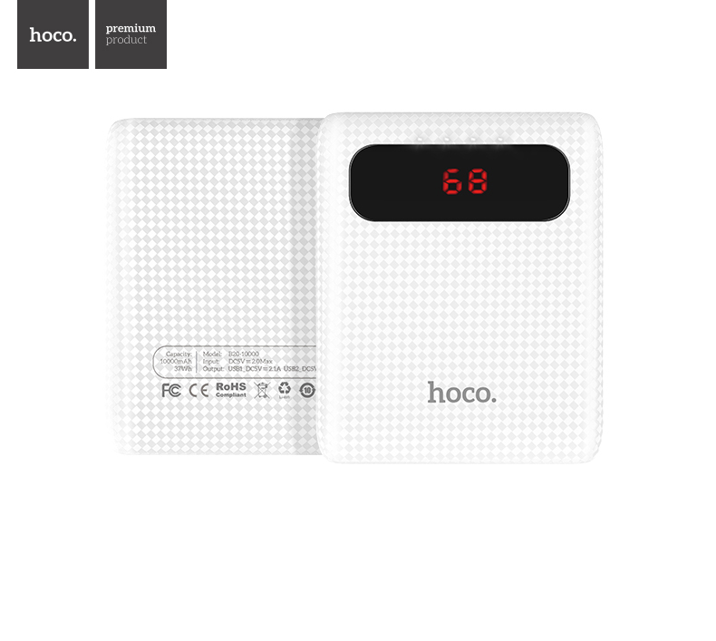 Pin dự phòng HOCO B20 10000mAh - Hàng chính hãng