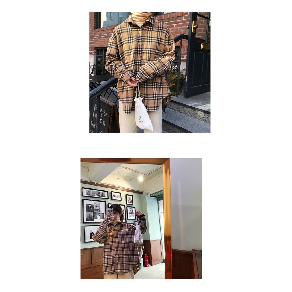 Áo dạ Caro – Hàng có sẵn