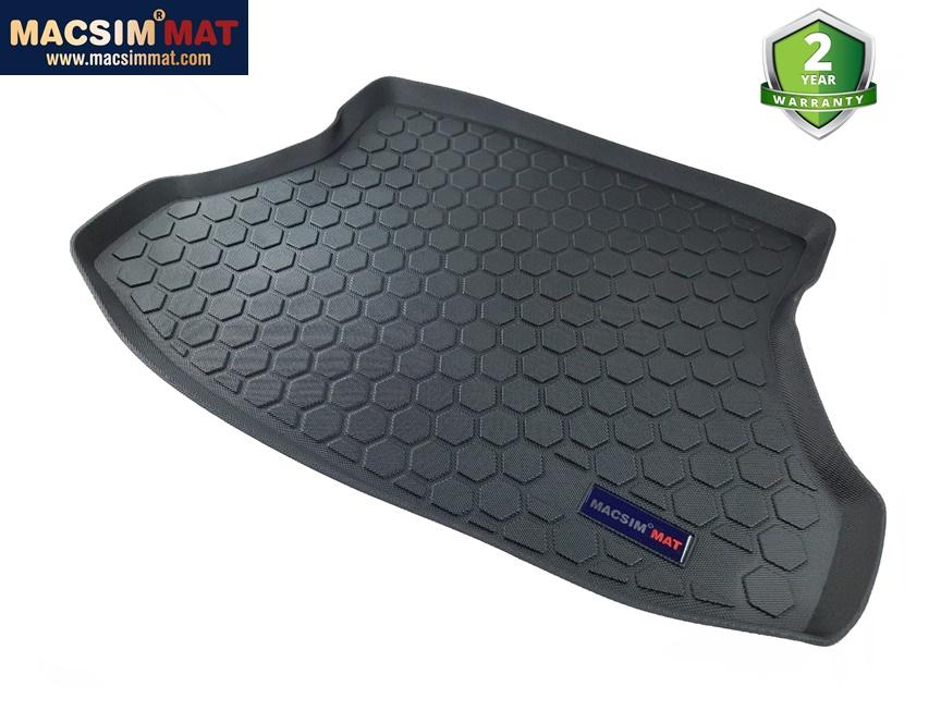 Thảm lót cốp Honda Civic 2012-2016 nhãn hiệu Macsim chất liệu TPV cao cấp màu đen