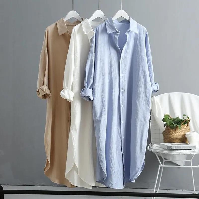 Đầm suông cổ sơ mi Haint Boutique