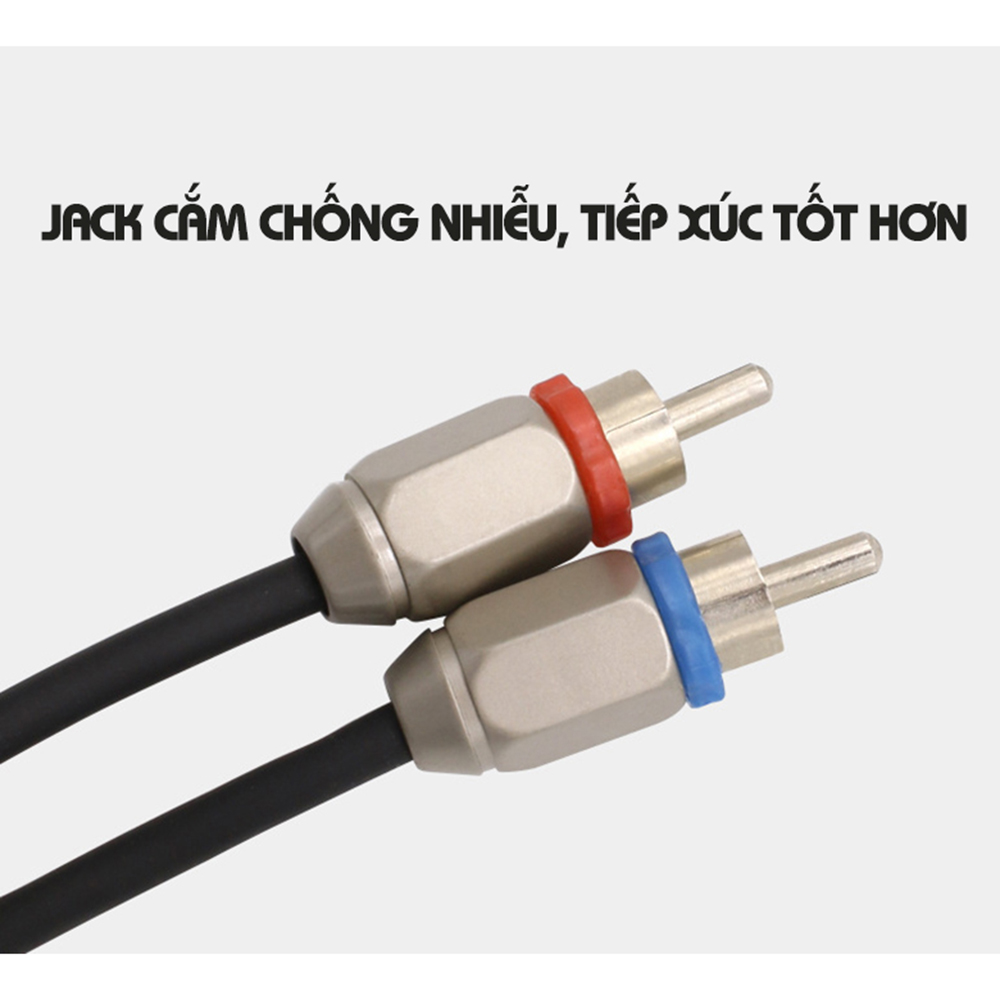 Jack RCA Nối Loa Ô Tô