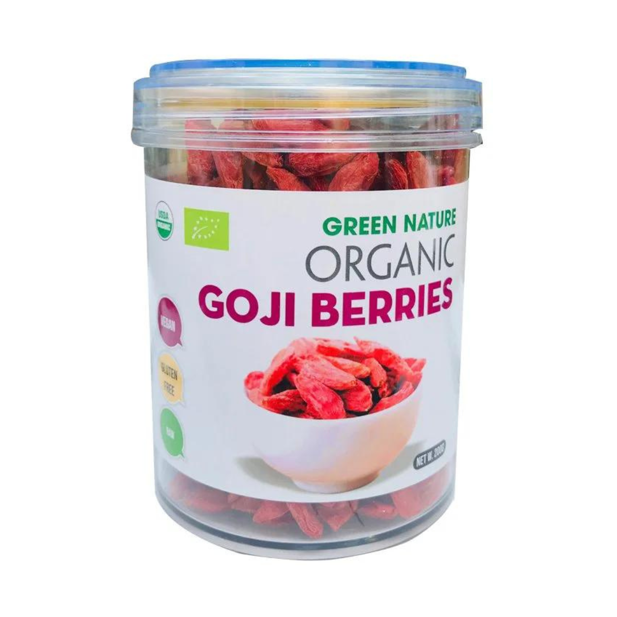 Kỷ tử hữu cơ Goji Berry Organic 200gr - Green Nature