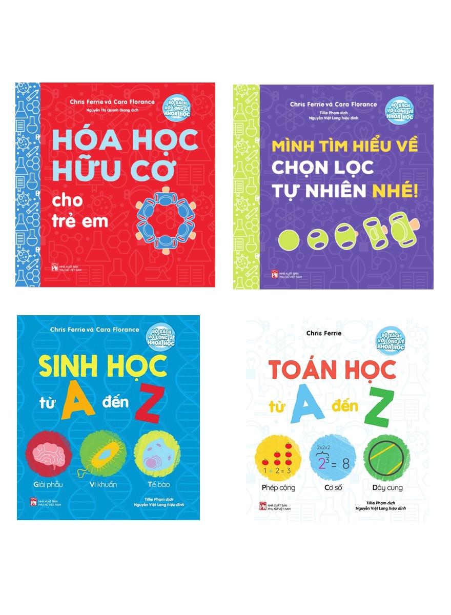 Combo Bộ Sách Vỡ Lòng Về Khoa Học 4 _PNU