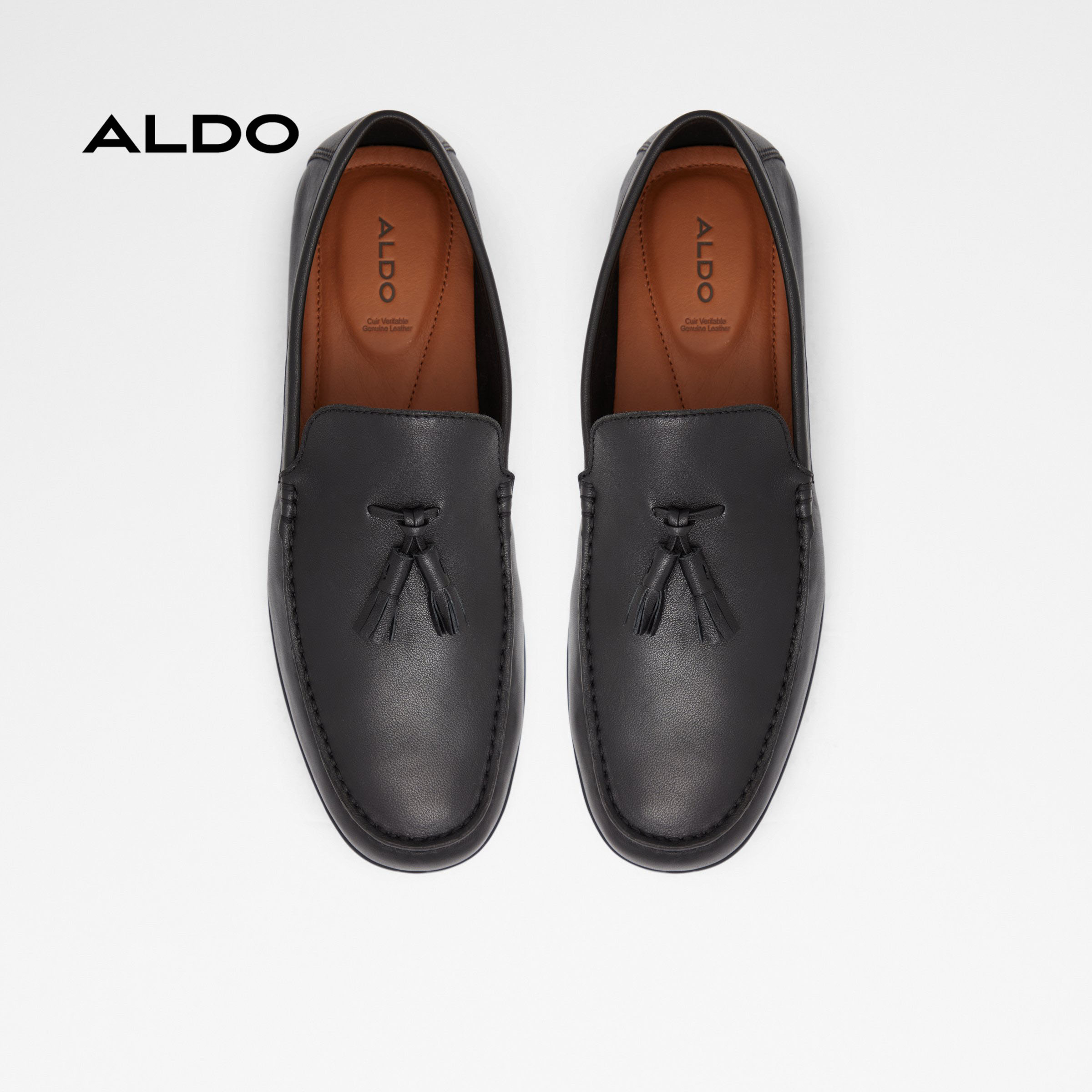 Giày lười nam ALDO PRYPIAFLEX001 - Black - Size