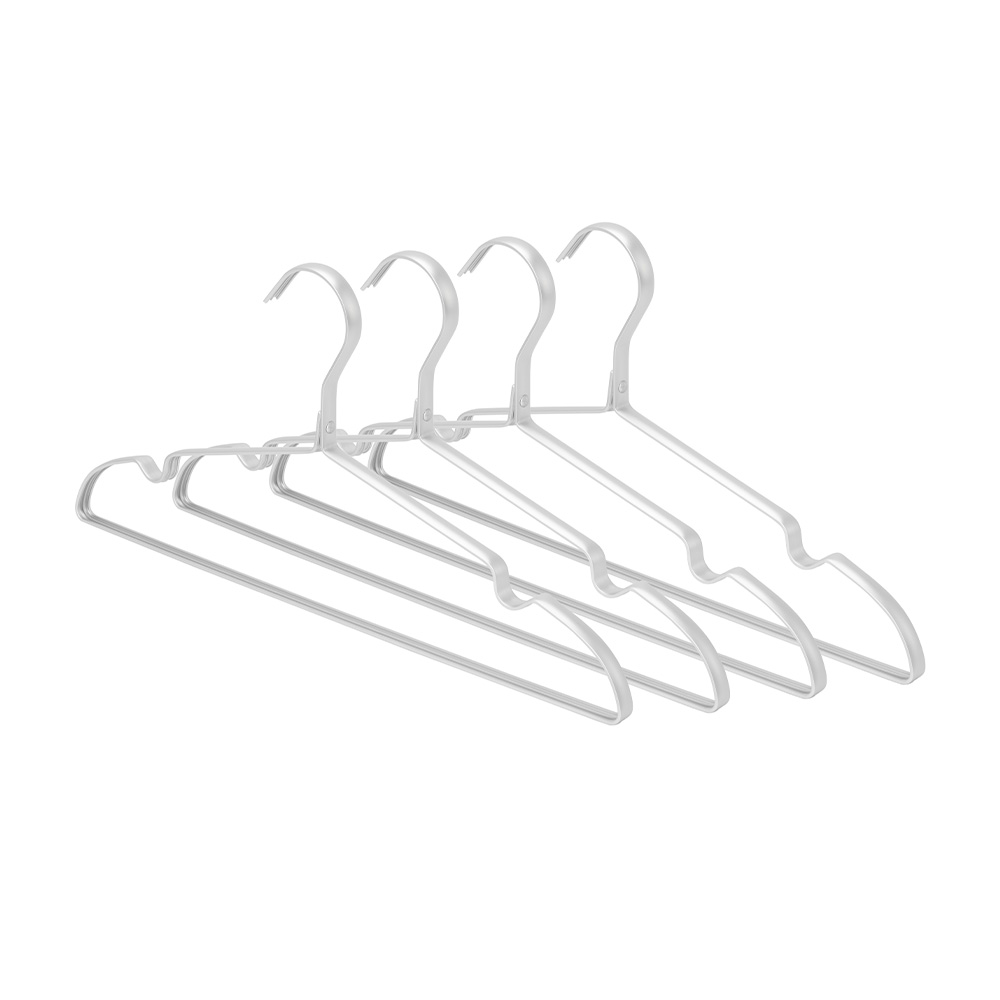 Bộ 5 Móc Áo Elmich EL1060, Hàng Chính Hãng, Nhôm Cao Cấp, Chống Trượt, Bản To - JoyMall