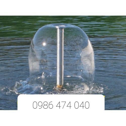 Đầu phun nước nghệ thuật hình nấm inox 21mm