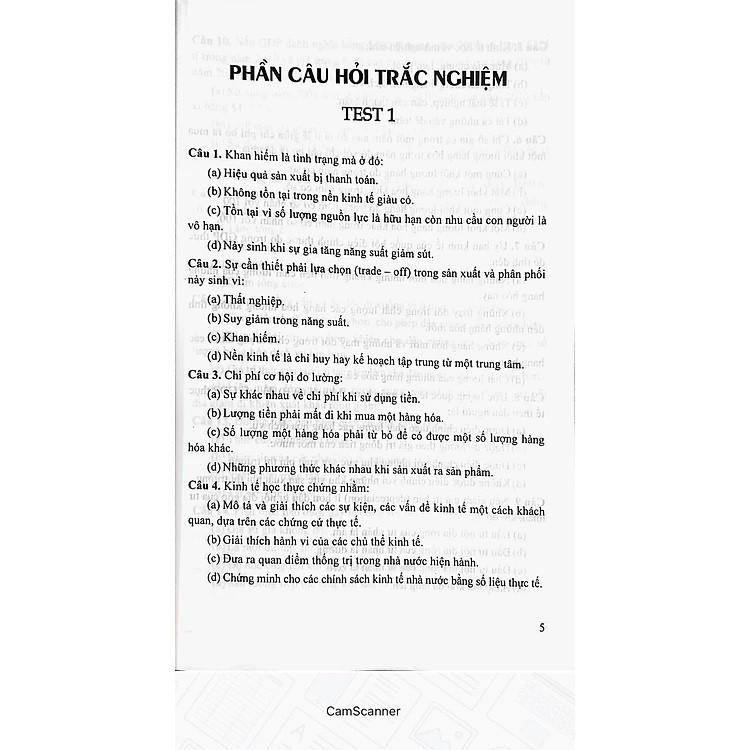 Sách - 500 Câu Hỏi Trắc Nghiệm Kinh Tế Học Vĩ Mô (Dành Cho Các Trường Đại Học, Cao Đẳng Khối Kinh Tế) - DN - ảnh 4