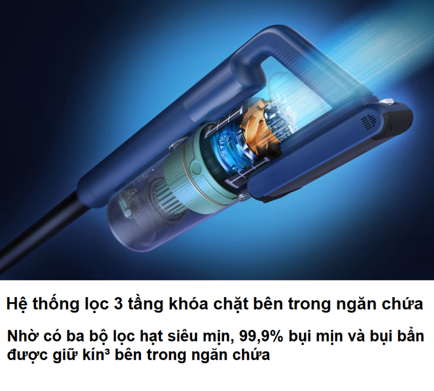 Máy hút bụi không dây Aqua Series 5000, thế hệ 10 chuyên nghiệp. Thương hiệu Hà Lan cao cấp Philips - XC5141. HÀNG CHÍNH HÃNG