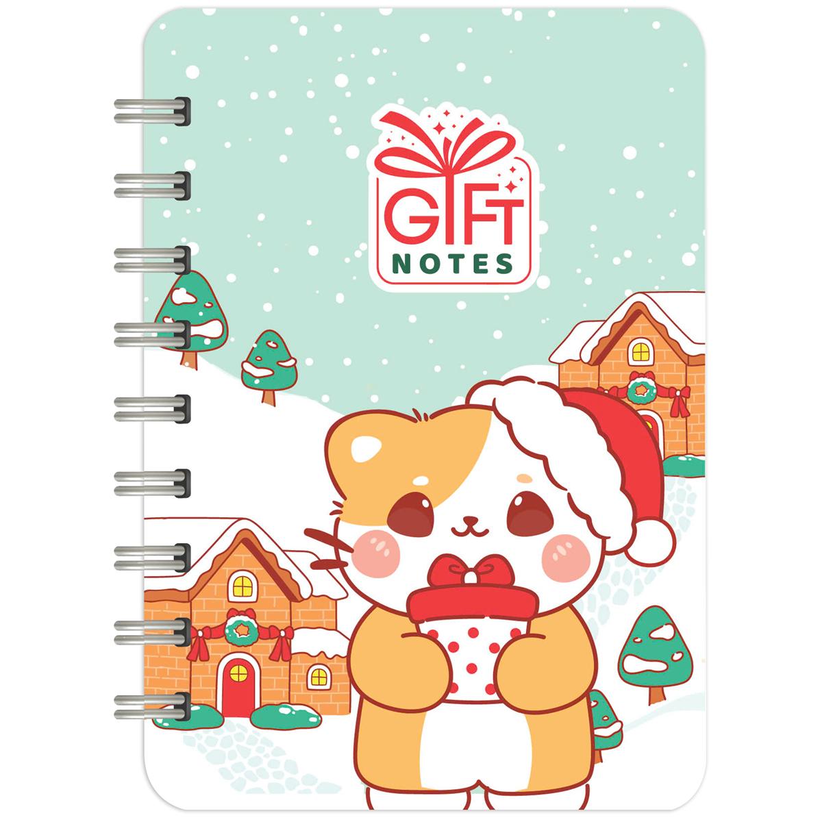 Sổ Lò Xo Moochi Christmas A7 - Kẻ Ngang - 160 Trang 70gsm - The Sun 07