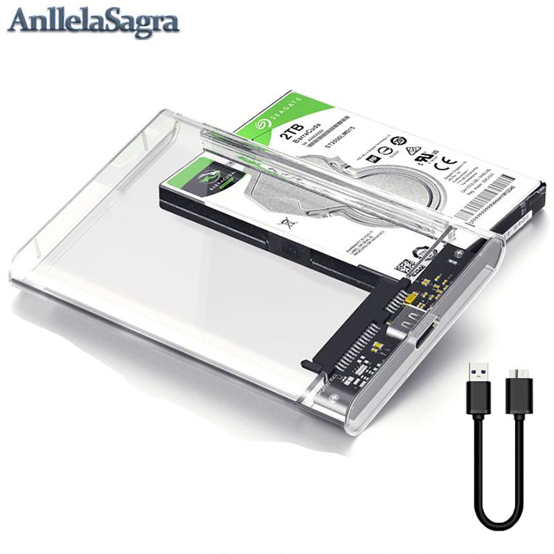 Hộp đựng đĩa cứng Hộp đựng đĩa cứng USB 3.0 đến SATA III Vỏ ổ cứng SSD 2,5 inch Hộp đựng ổ cứng bên ngoài Hộp đựng đĩa cứng Hộp đựng ổ cứng gắn ngoài Màu sắc: Hộp đựng đĩa cứng USB 3.0