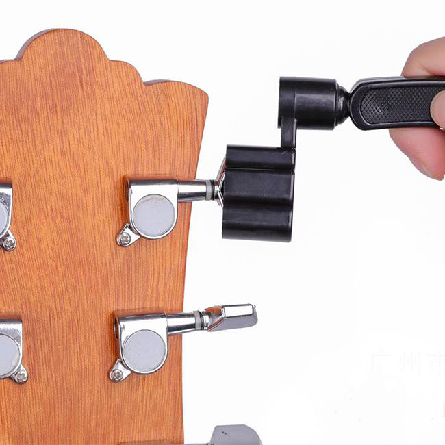 Hình ảnh Dụng cụ thay dây đàn guitar đa năng 3 trong 1- Kiềm cắt dây (Cutter) + Tay quay lên dây (Winder) + Nhổ chốt (Pin puller)