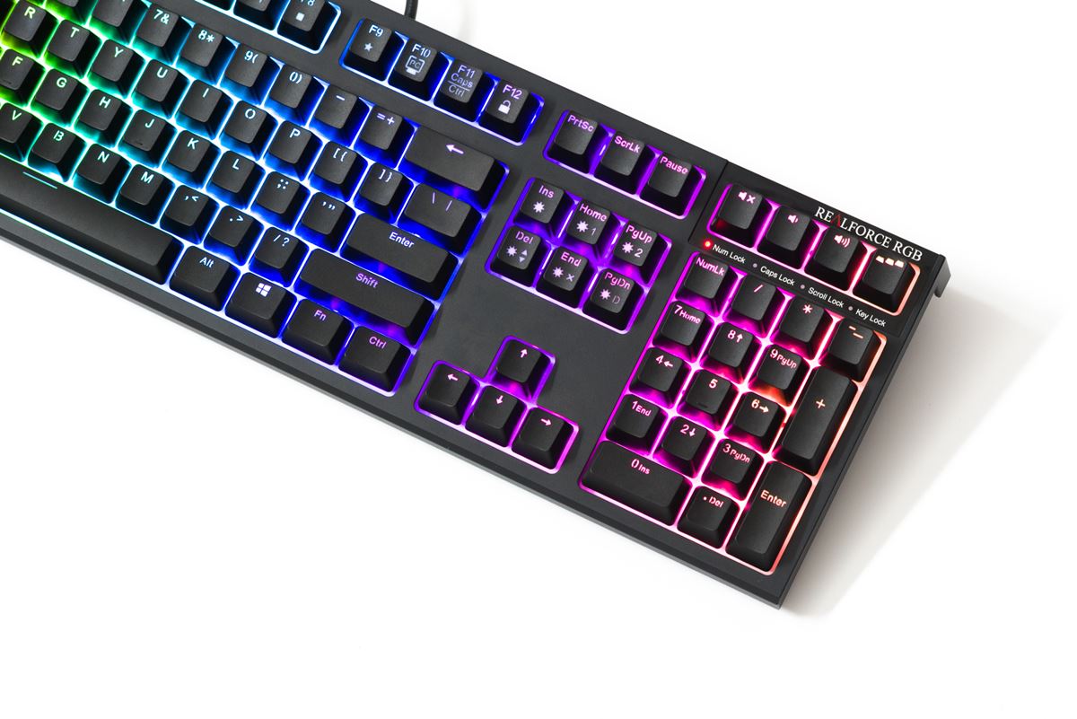 Bàn phím cơ Realforce R2 RGB 45g - Hàng Chính Hãng