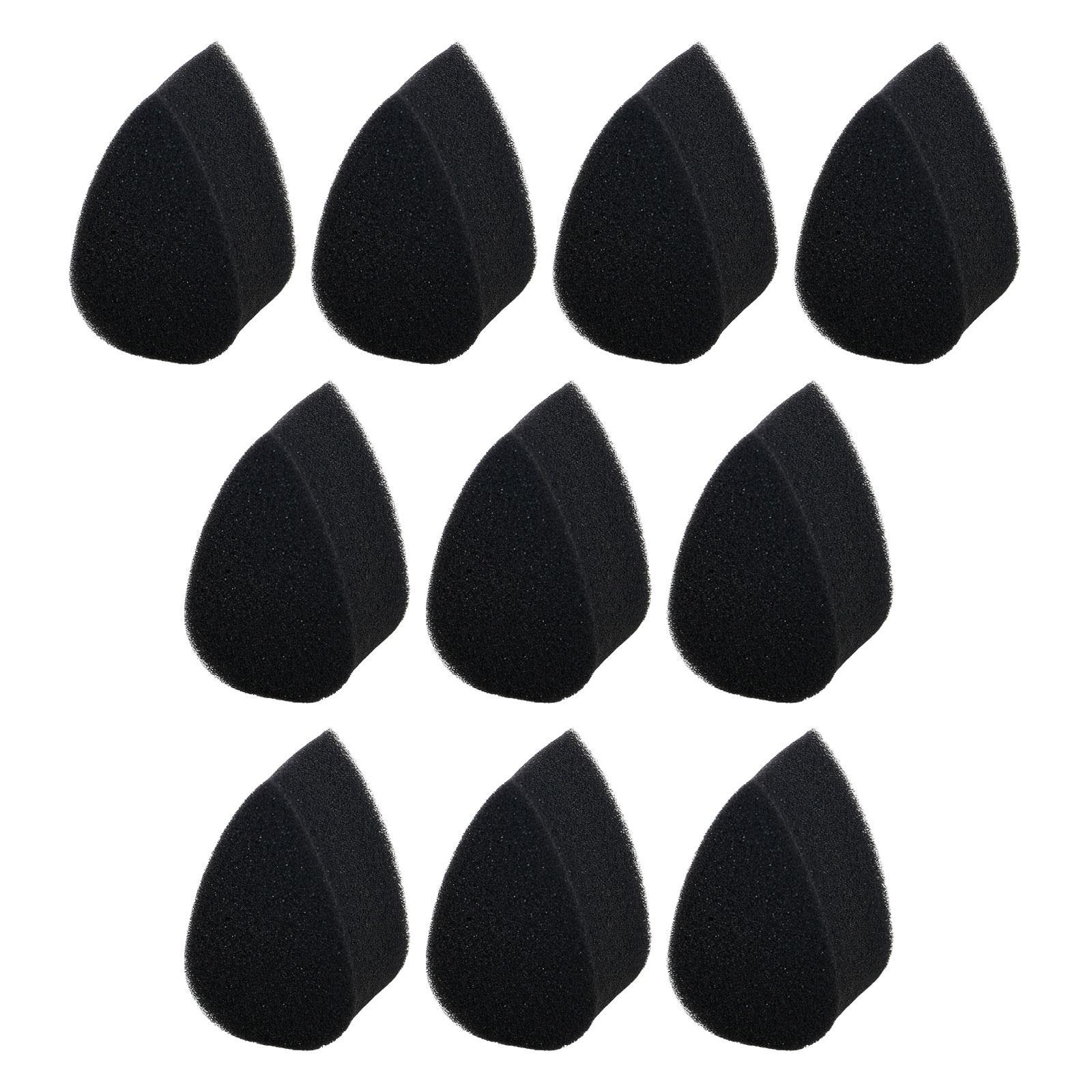 10x Body Painting Sponges for Kids High Density Black Face Painting Supplies