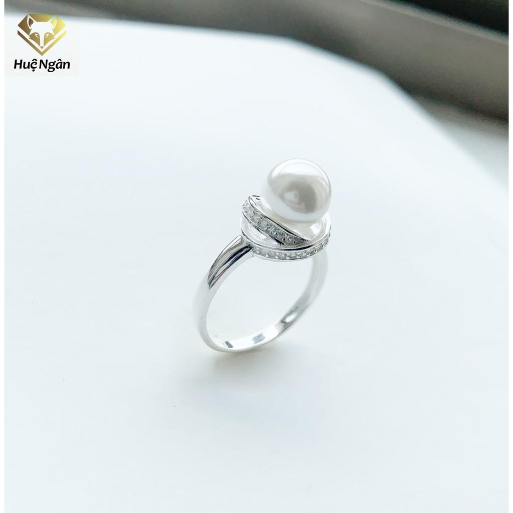 Nhẫn bạc Ý 925 Huệ Ngân - Nơ đẹp RR1221