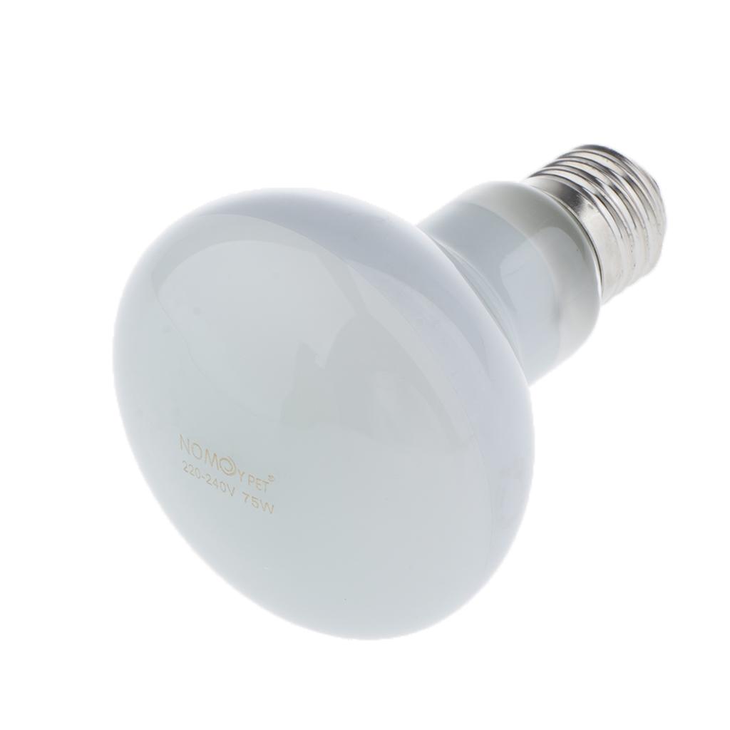 2x Reptile UVA Basking Spot Heat Spotlight Bulbs For Reptile Tortoise Turtle