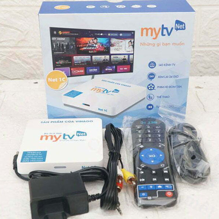 TV BOX MYTV NET 1C - RAM 2G - ROM 16GB hàng chính hãng